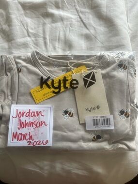 Kyte BABY Bee Mine 2 Piece Long Sleeve Pjs 3T